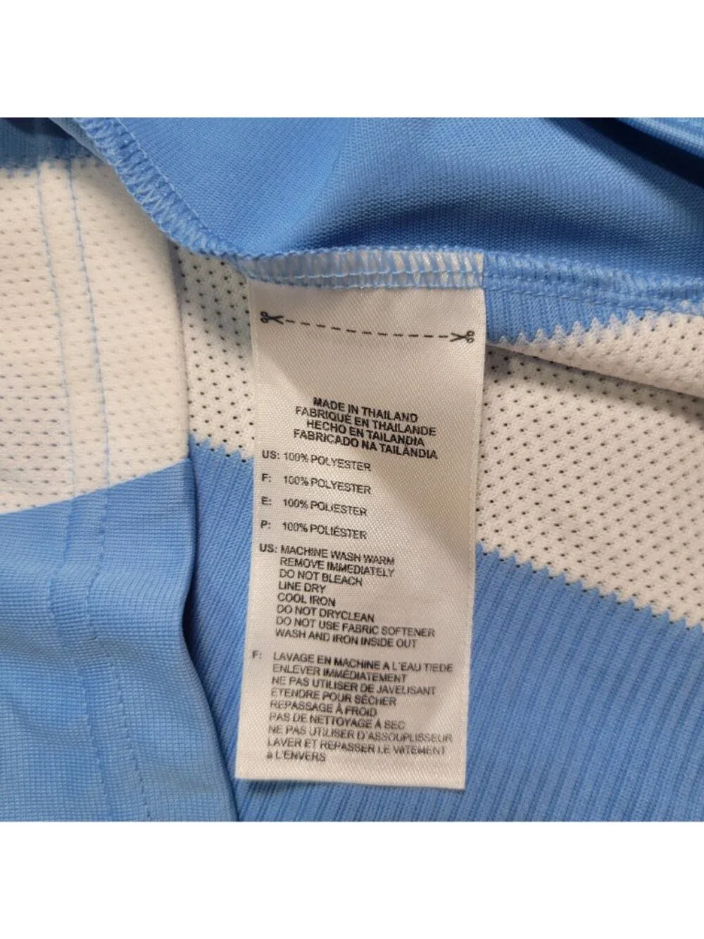Messi Argentina 2010 WORLD CUP Soccer Jersey BNWT L SKU# P47066